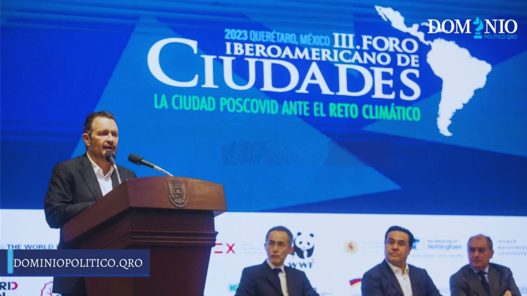 Participa Gobernador en Tercer Foro Iberoamericano de Ciudades 2023
