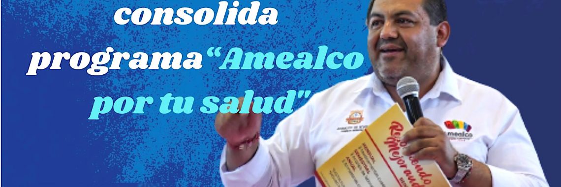 El presidente municipal de Amealco René Mejía Montoya, realizó la entrega de tarjetas del programa denominado “Amealco por tu salud”