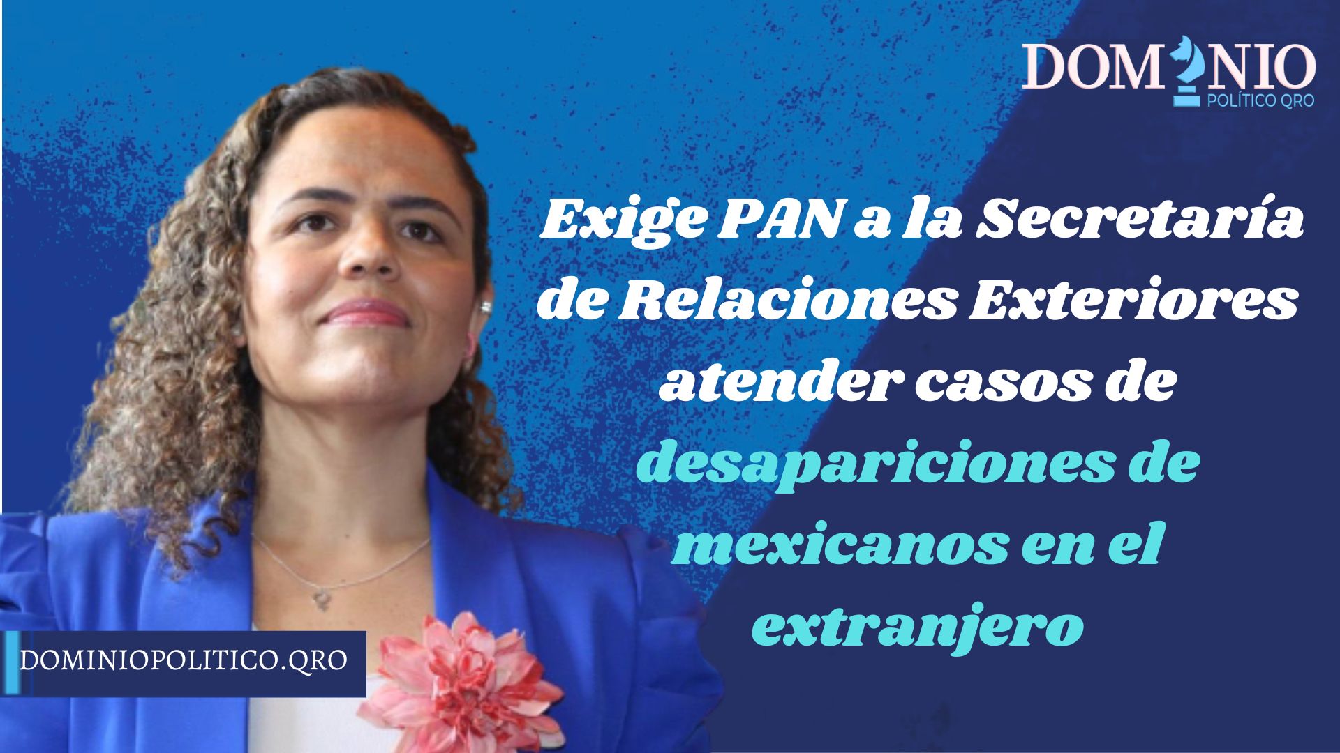 Mariana Gómez del Campo, Secretaria de Asuntos Internacionales del PAN.